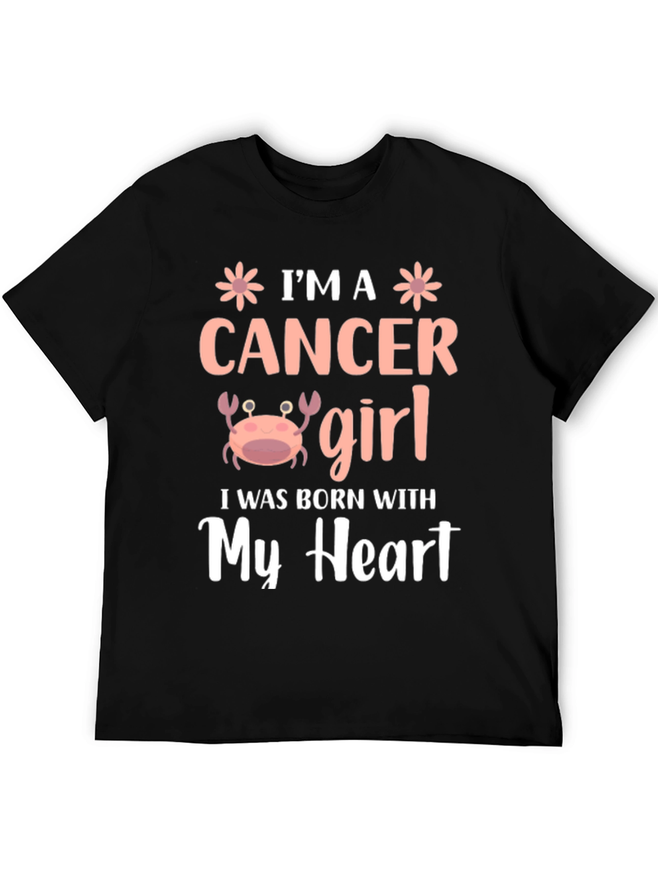 Im A Cancer Girl Zodiac T-Shirt