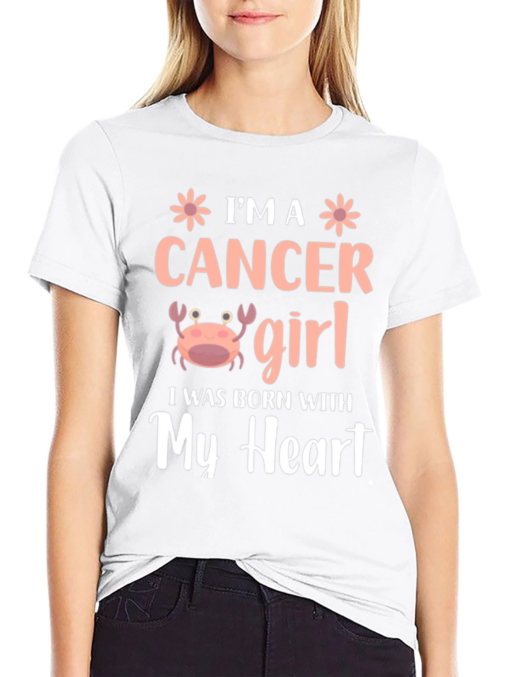 Im A Cancer Girl Zodiac T-Shirt