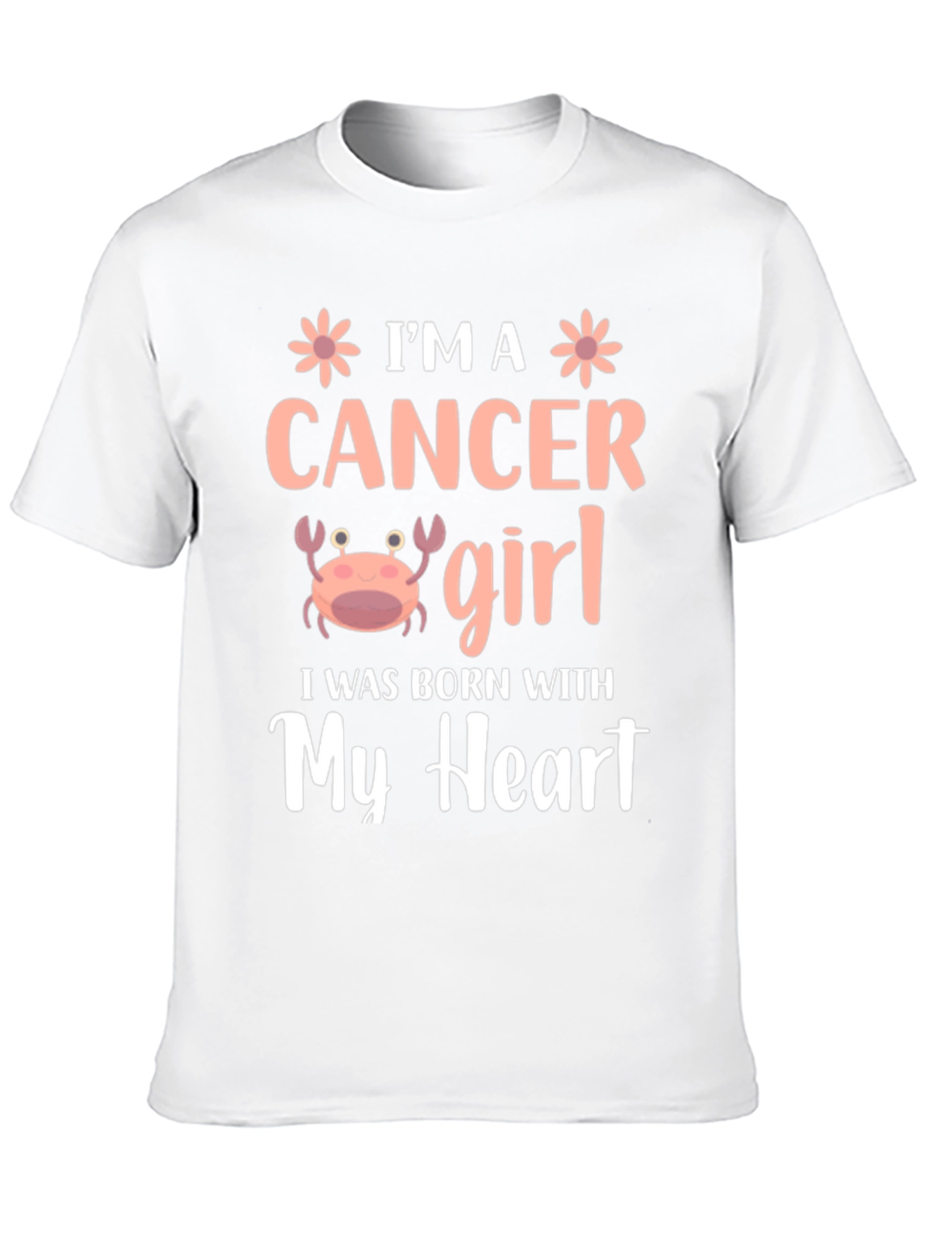 Im A Cancer Girl Zodiac T-Shirt
