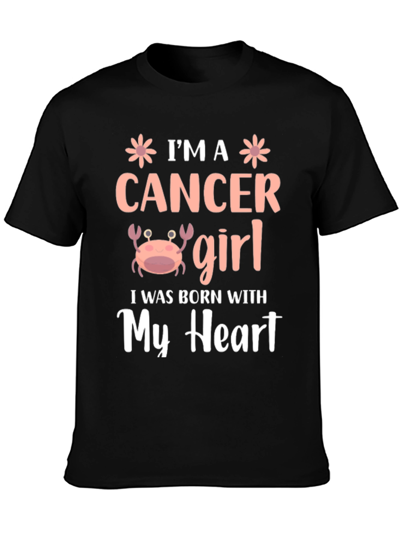 Im A Cancer Girl Zodiac T-Shirt