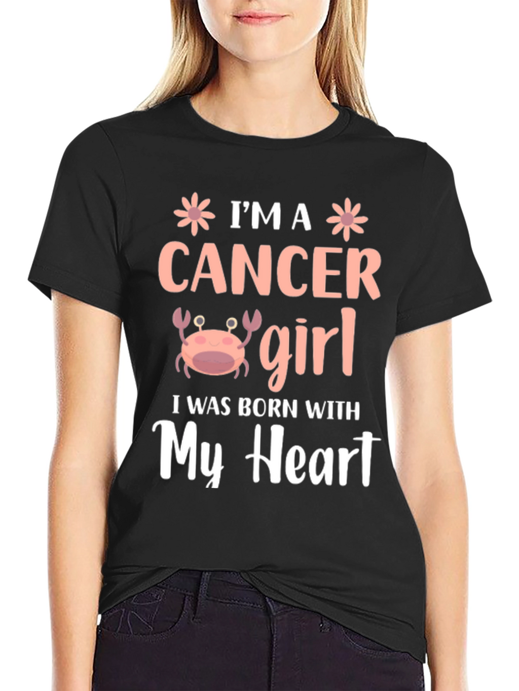 Im A Cancer Girl Zodiac T-Shirt