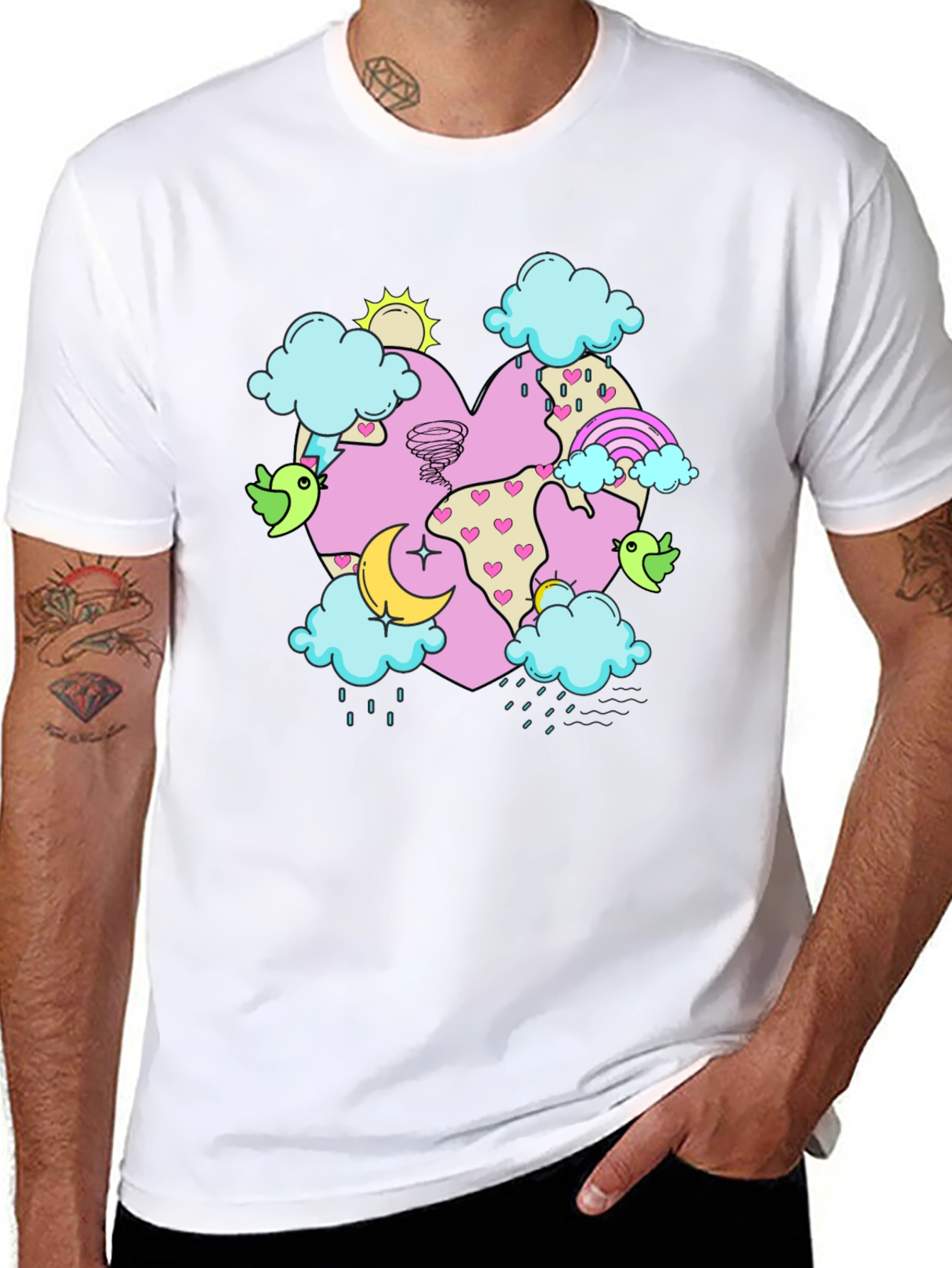 Weather Heart Graphic Tee - Unisex