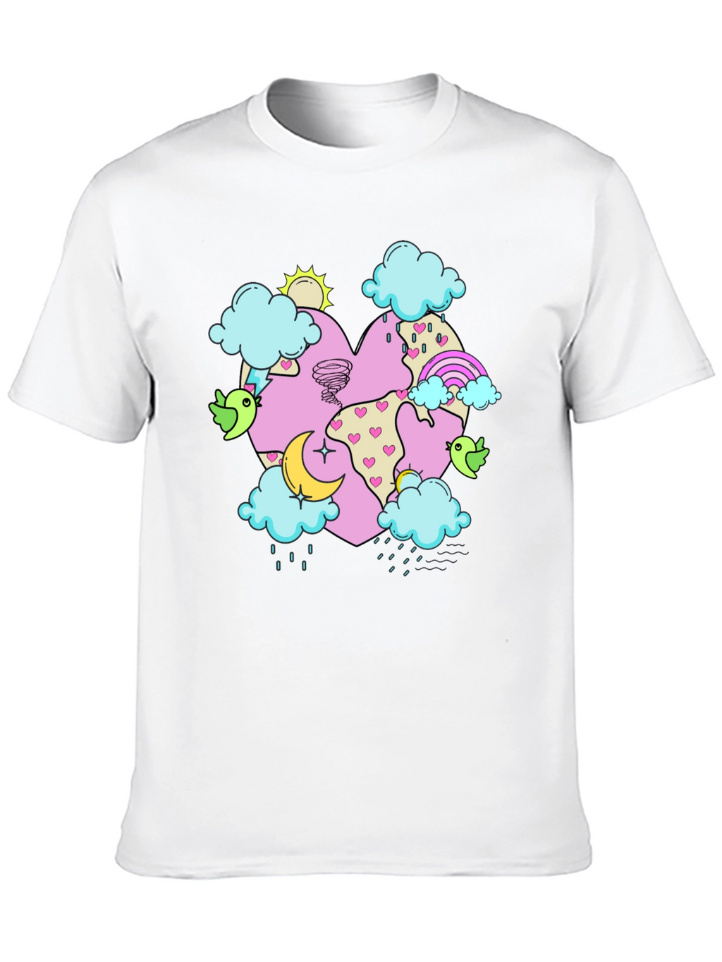 Weather Heart Graphic Tee - Unisex