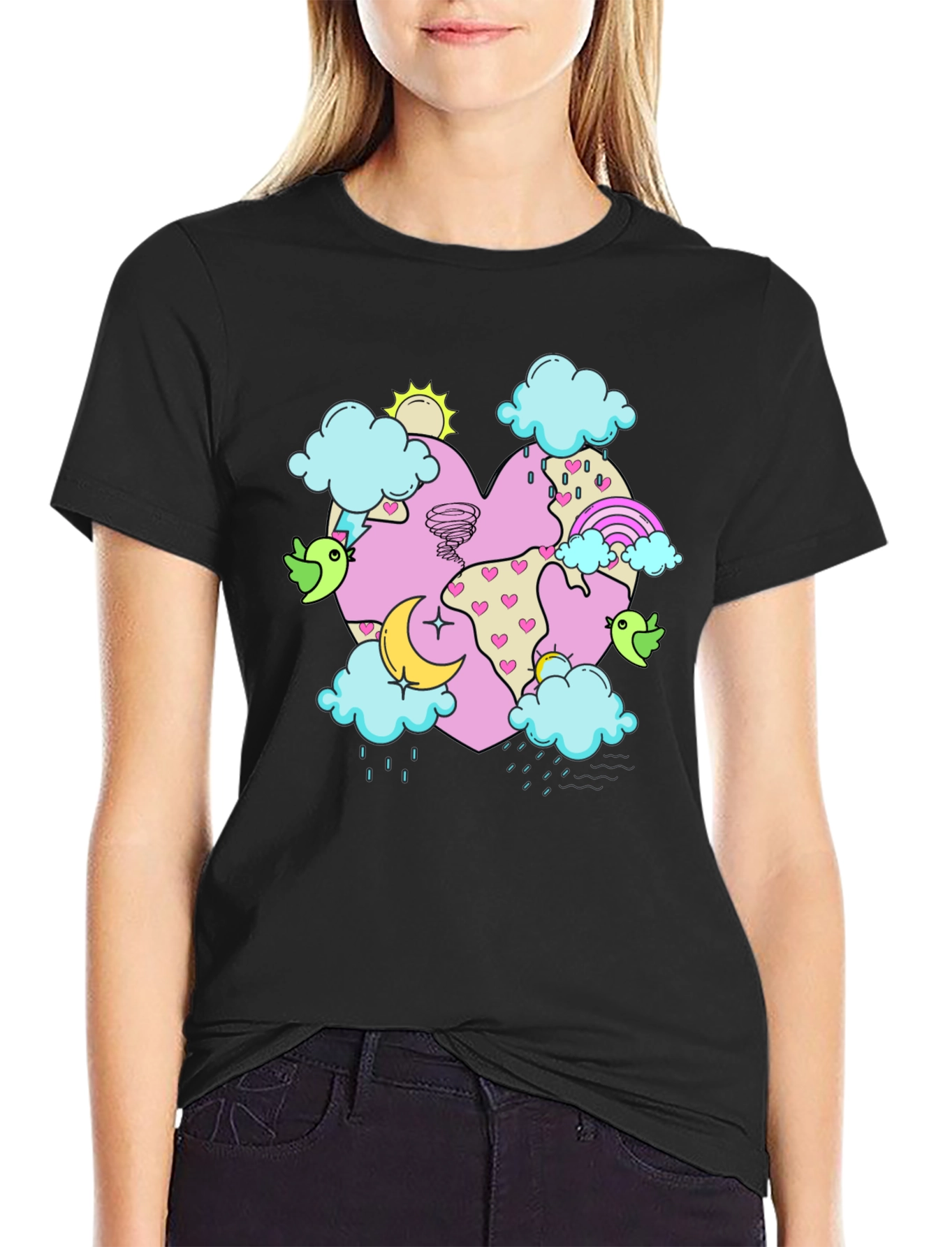Weather Heart Graphic Tee - Unisex