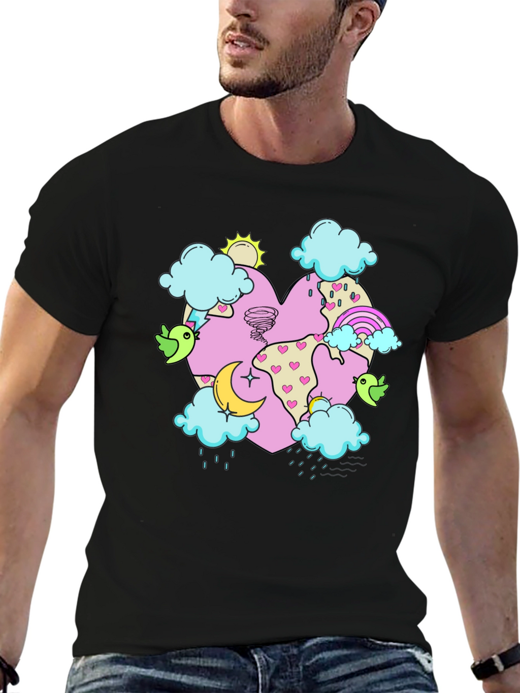 Weather Heart Graphic Tee - Unisex