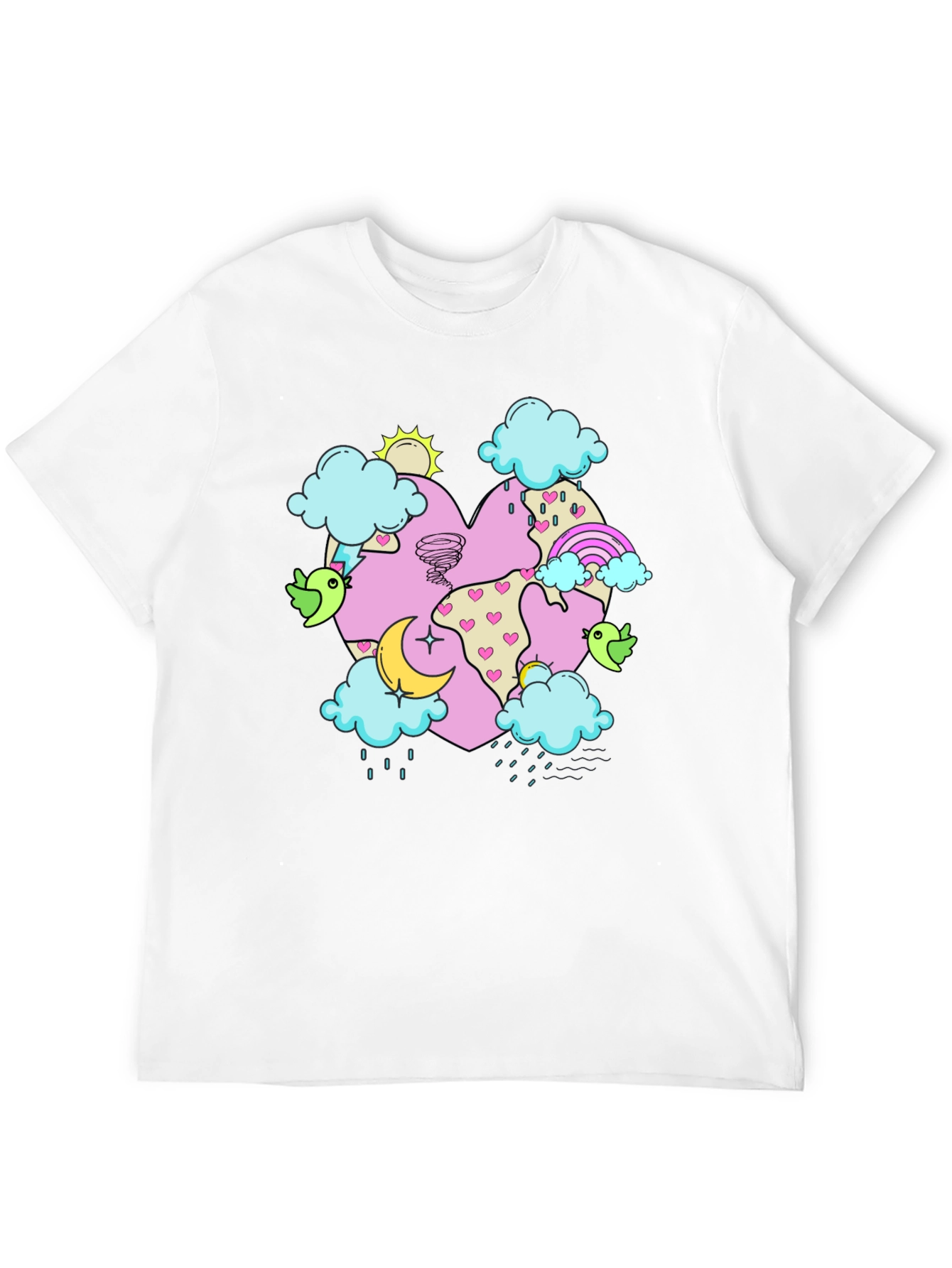 Weather Heart Graphic Tee - Unisex