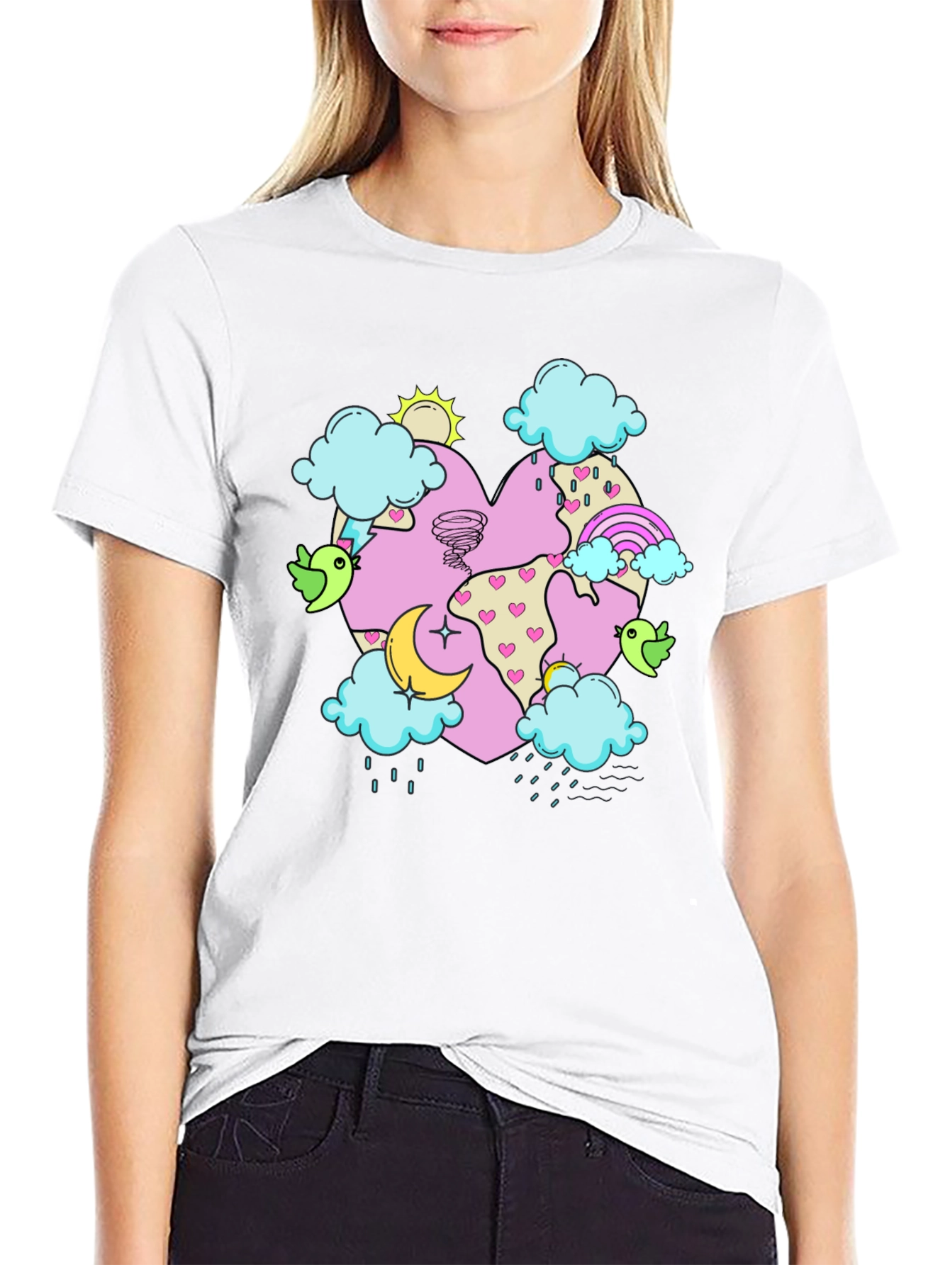 Weather Heart Graphic Tee - Unisex