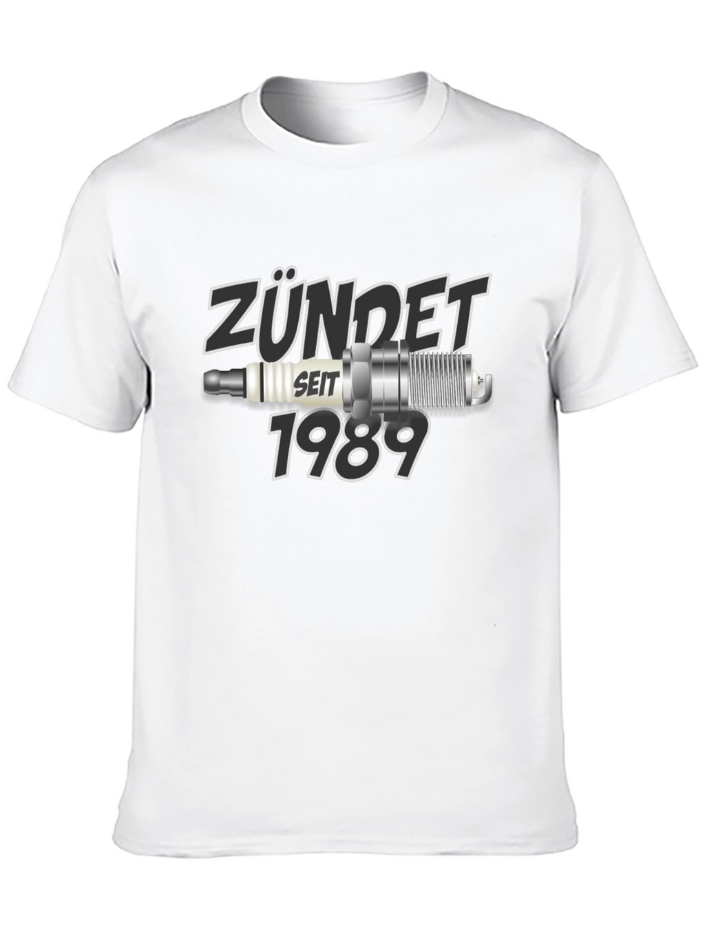 Zündet Seit 1989 Black Graphic T-Shirt