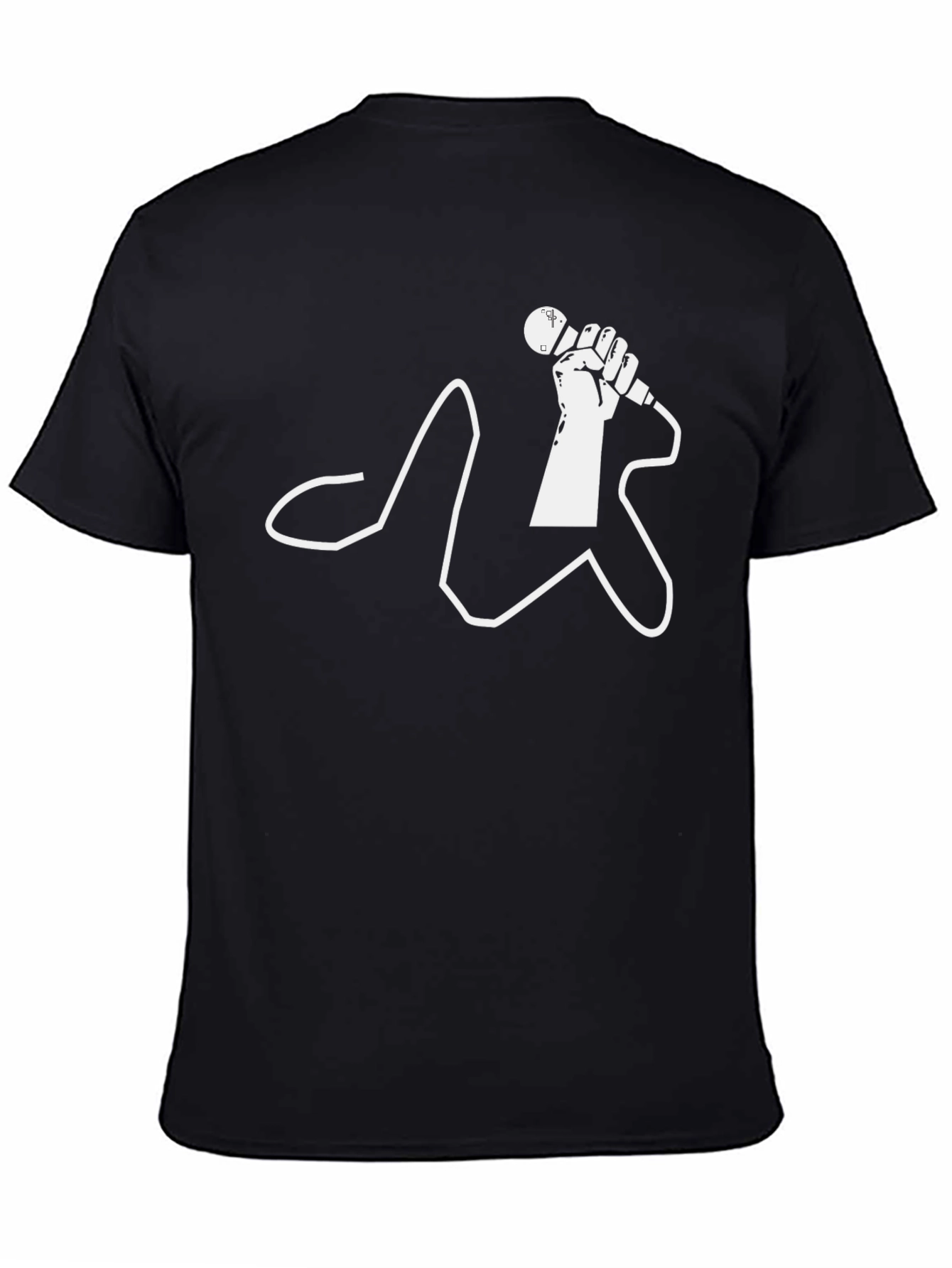 Mic Drop T-Shirt - Black