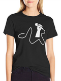 Mic Drop T-Shirt - Black