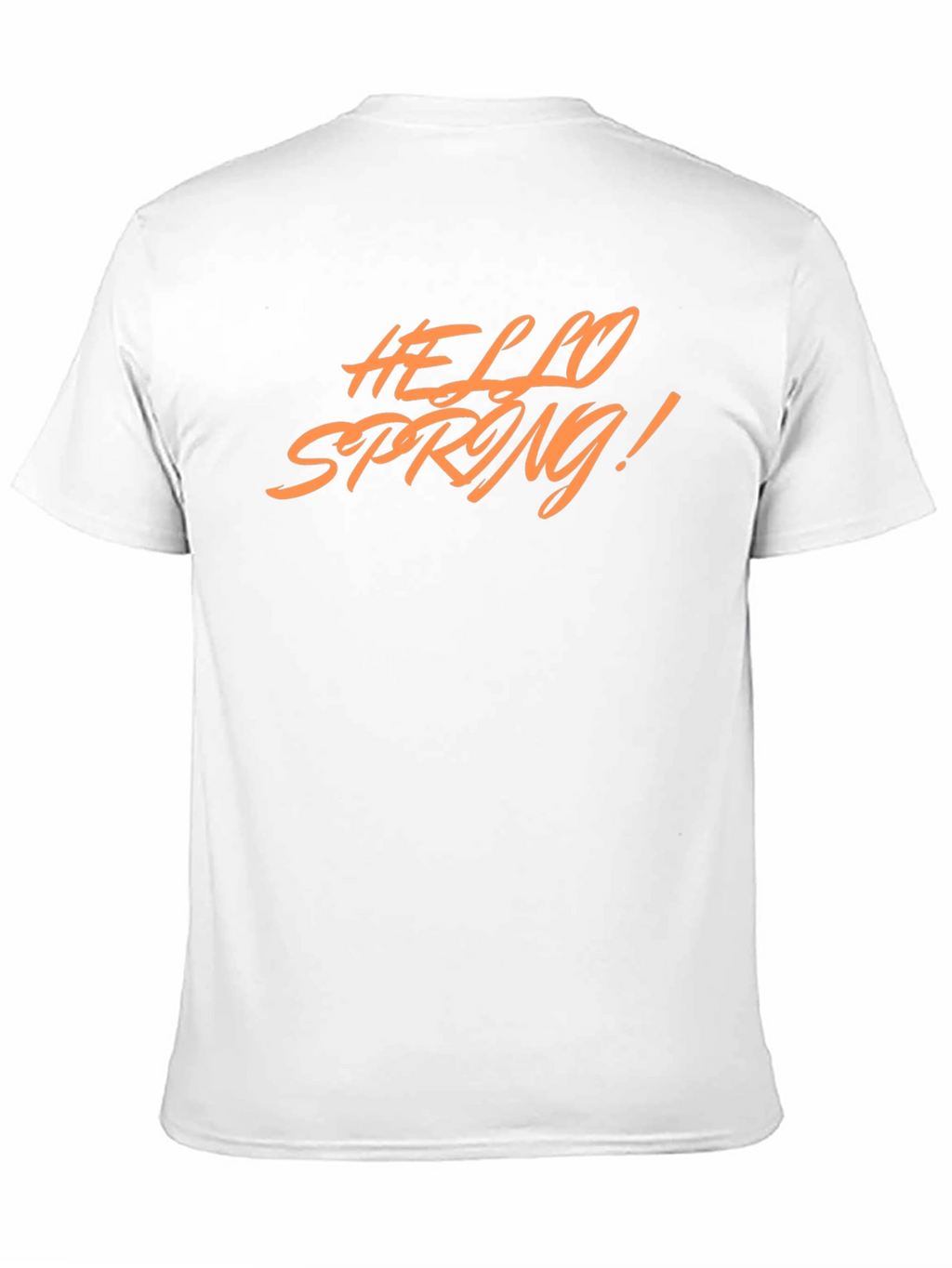 Hello Spring! Graphic Tee - Stylish Black T-Shirt