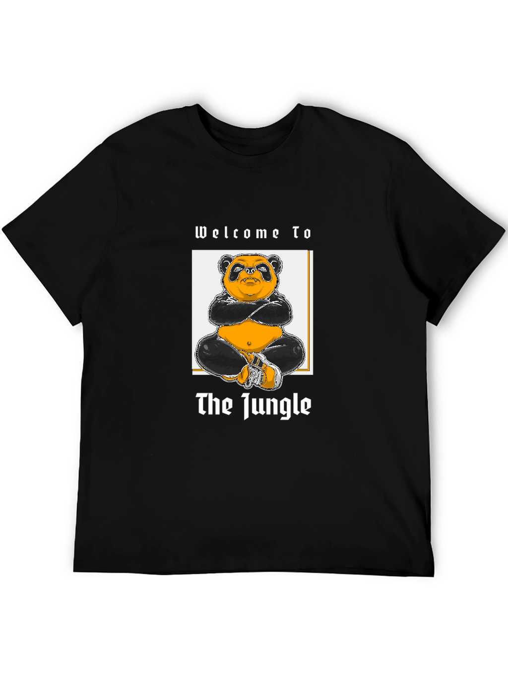 Welcome To The Jungle Panda Graphic Tee