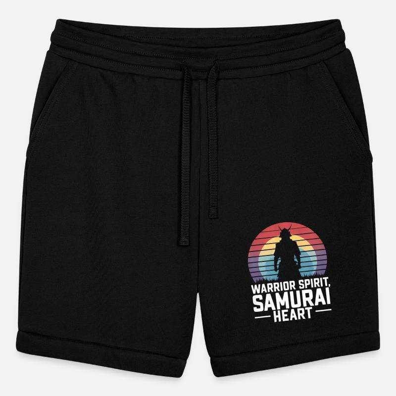Samurai On A Retro Sunset