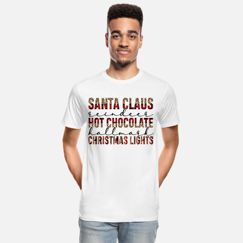 Santa Claus Hot Chocolate Christmas Lights