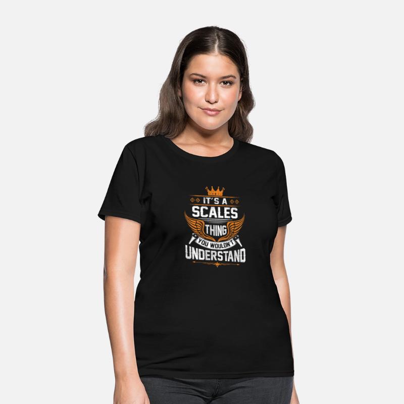 Scales Name T Shirt - Scales Things Name Gift Item