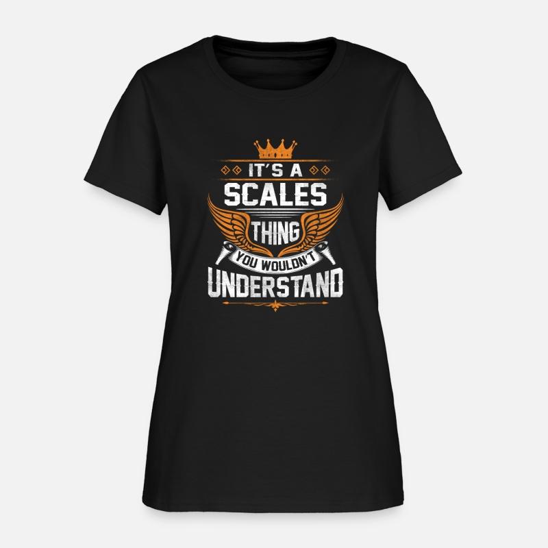Scales Name T Shirt - Scales Things Name Gift Item