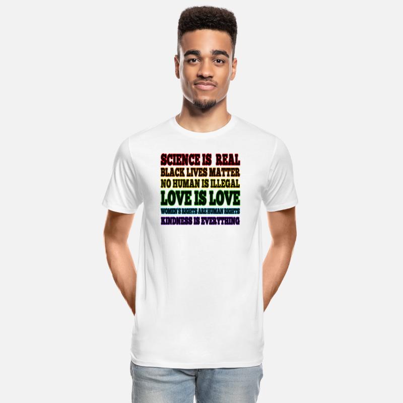 Science is Real Black Lives Matter Love is Love