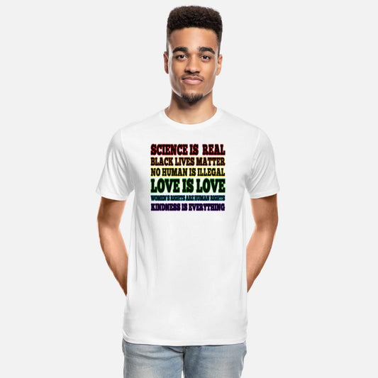 Science is Real Black Lives Matter Love is Love