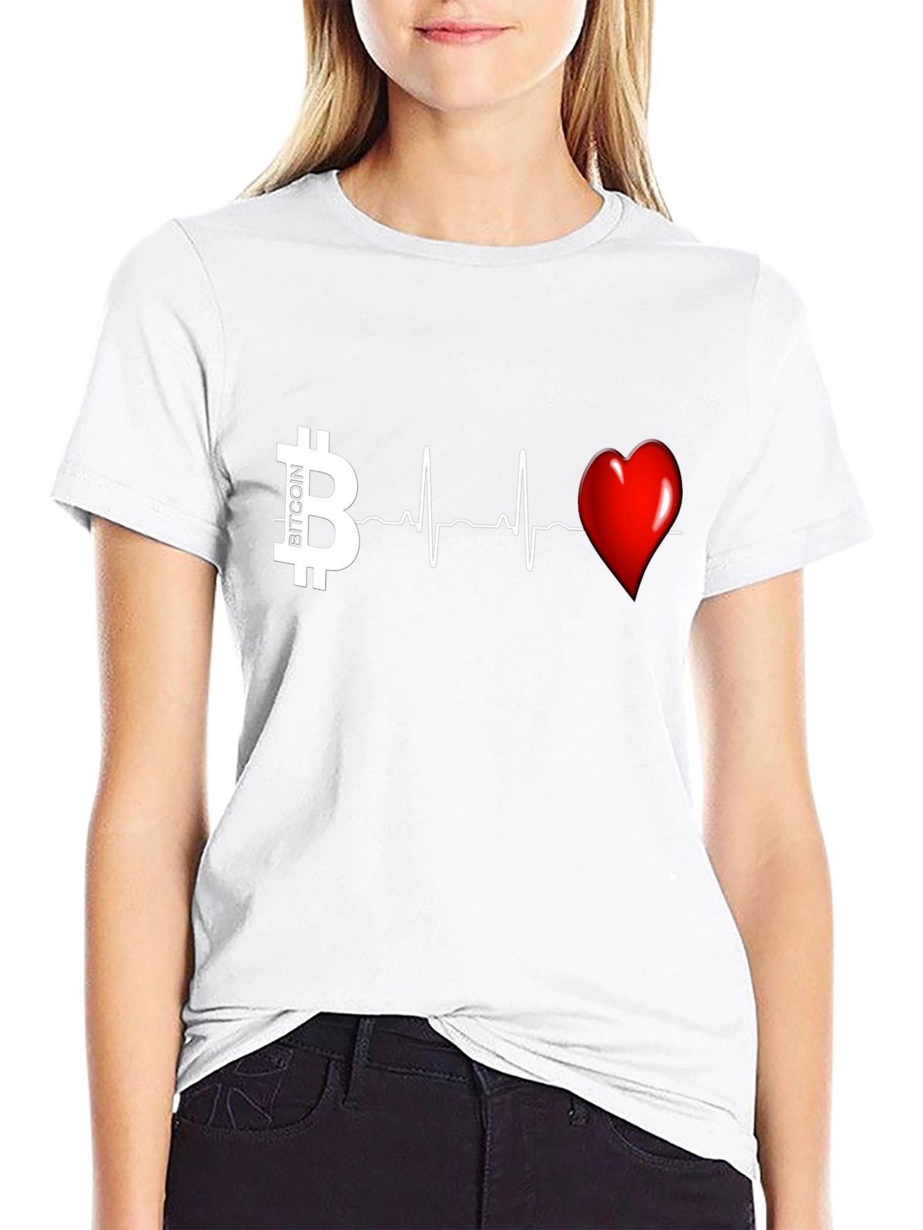 Bitcoin Heartbeat Tee