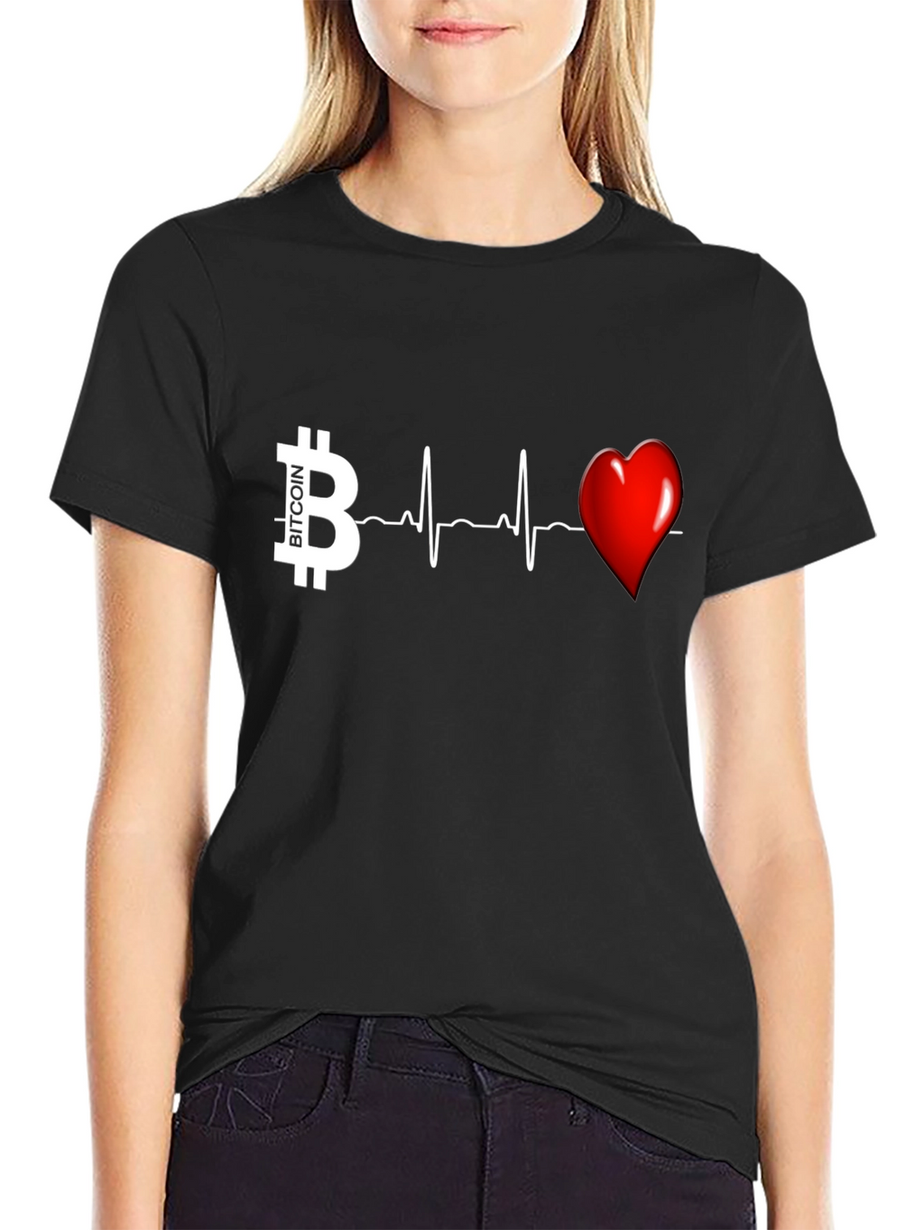Bitcoin Heartbeat Tee