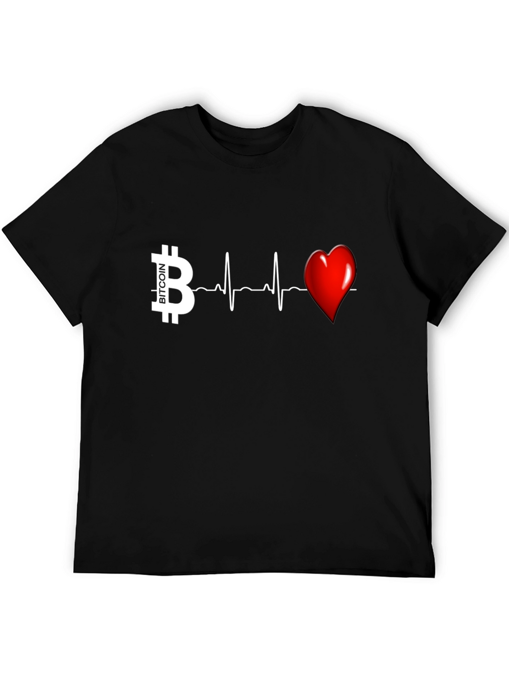 Bitcoin Heartbeat Tee