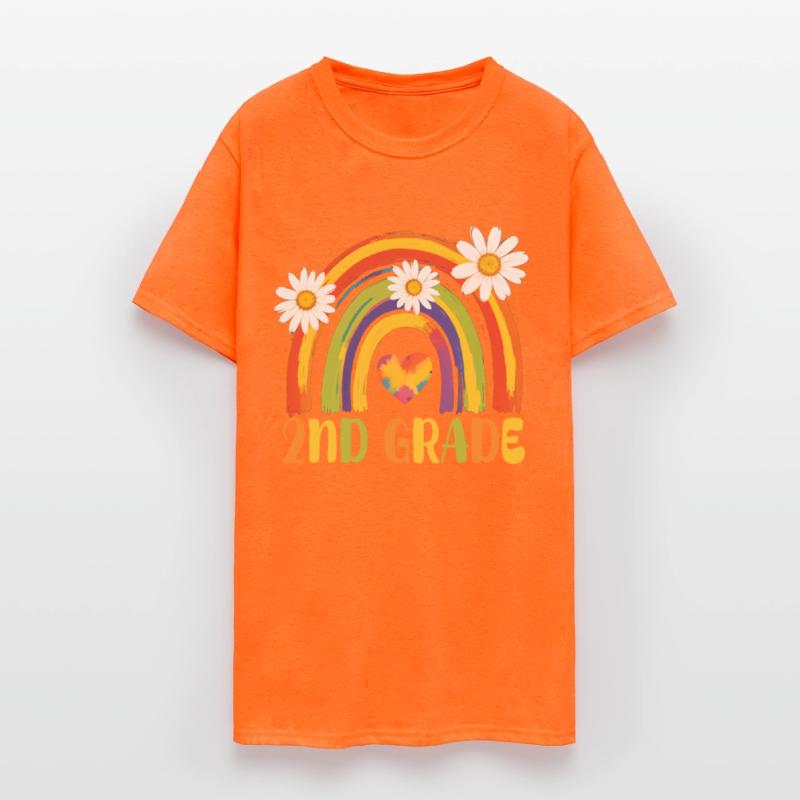 Second Grade Rainbow Back to School 2nd Grade