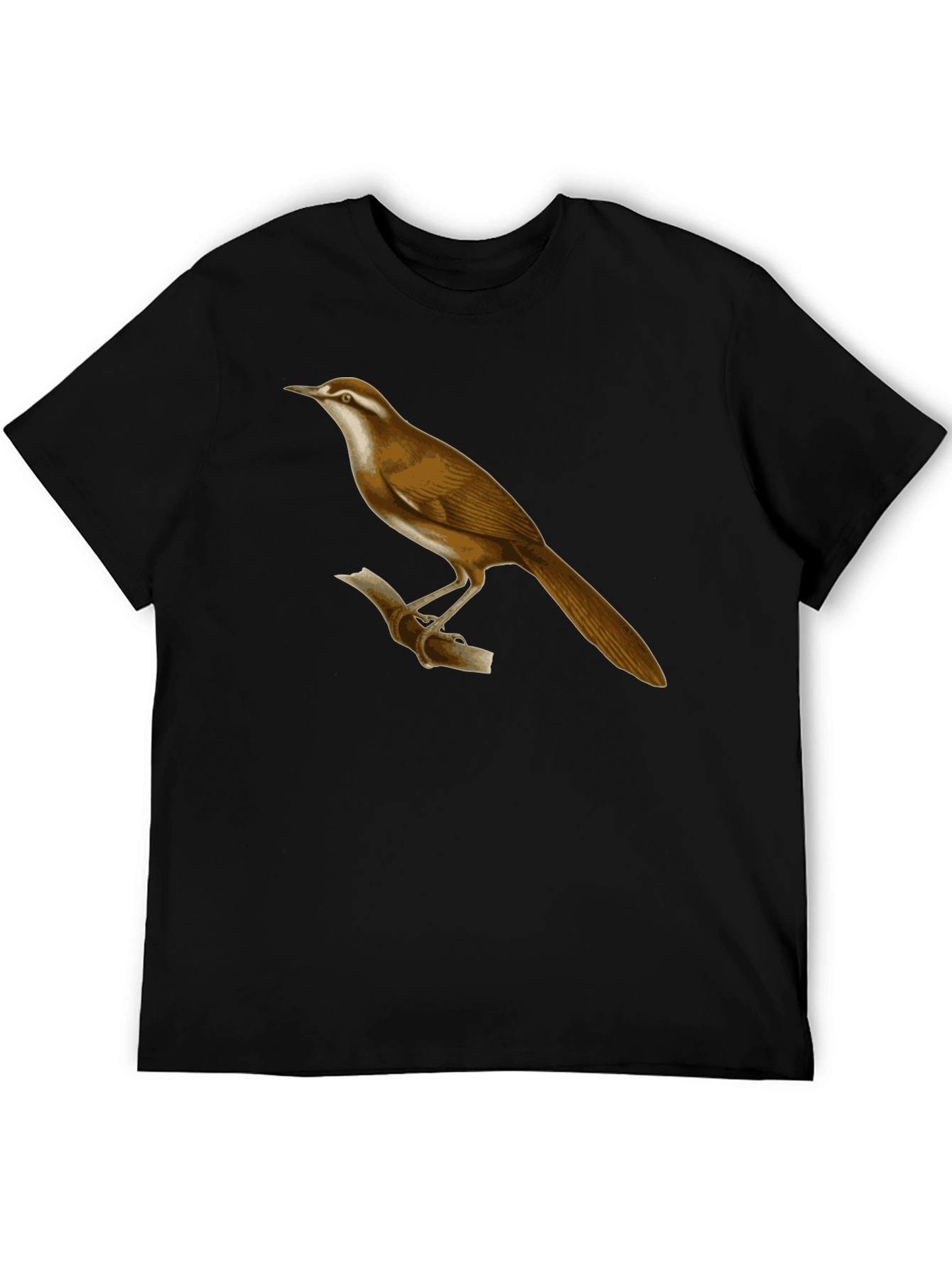 Vintage Bird Graphic T-Shirt - Classic Design
