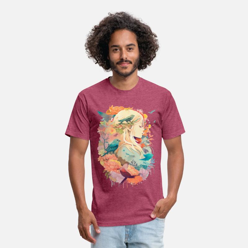 Serene Girl Watercolor