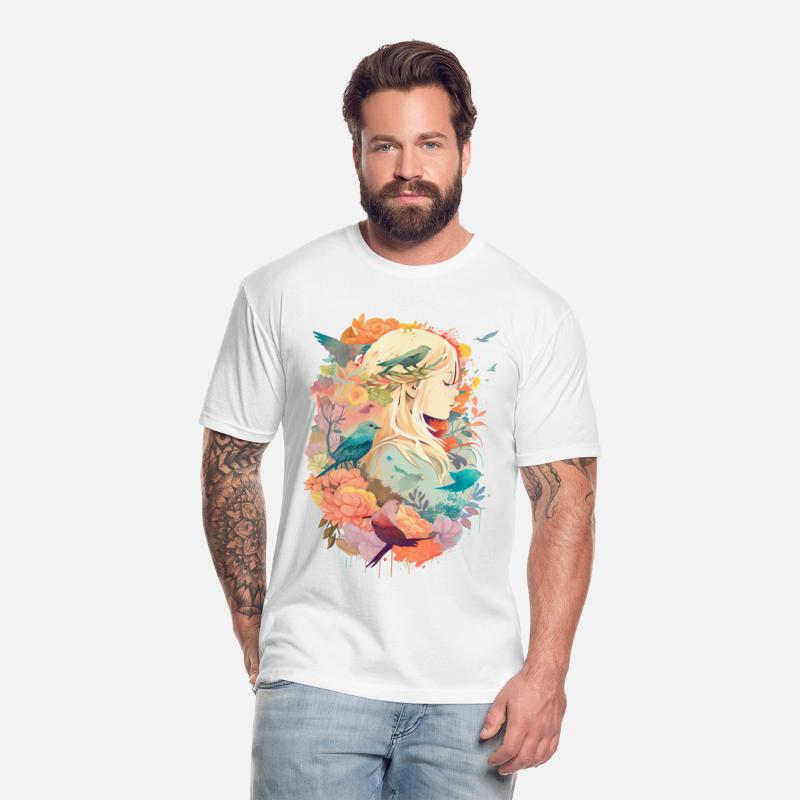 Serene Girl Watercolor