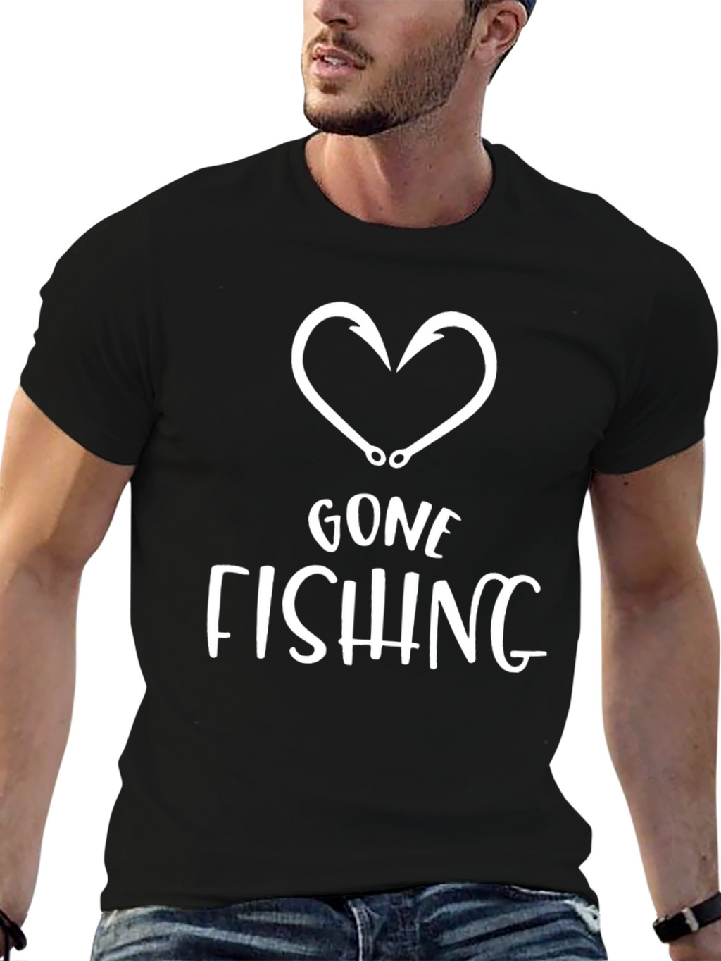 Gone Fishing T-Shirt - Fisherman Tee
