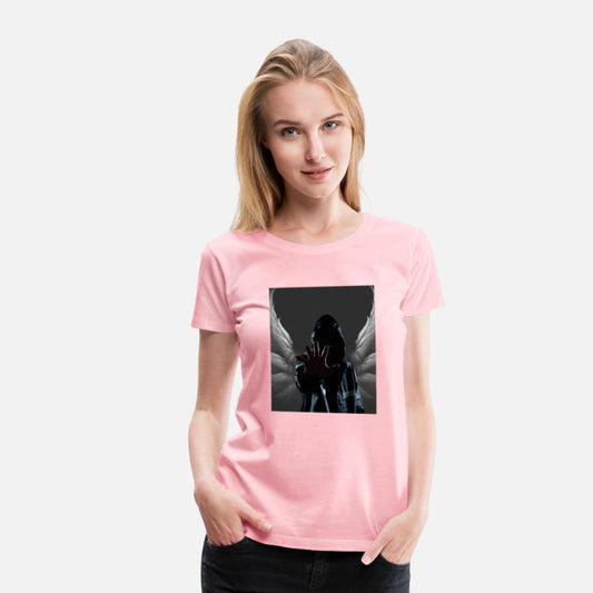 Shadowy Protector Dark Fantasy Stop Hooded Angel