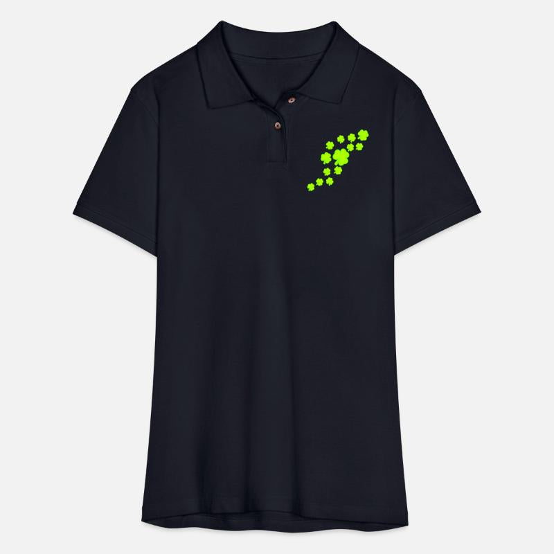 Shamrock Many Trefoil Leaves Green Pattern Cool