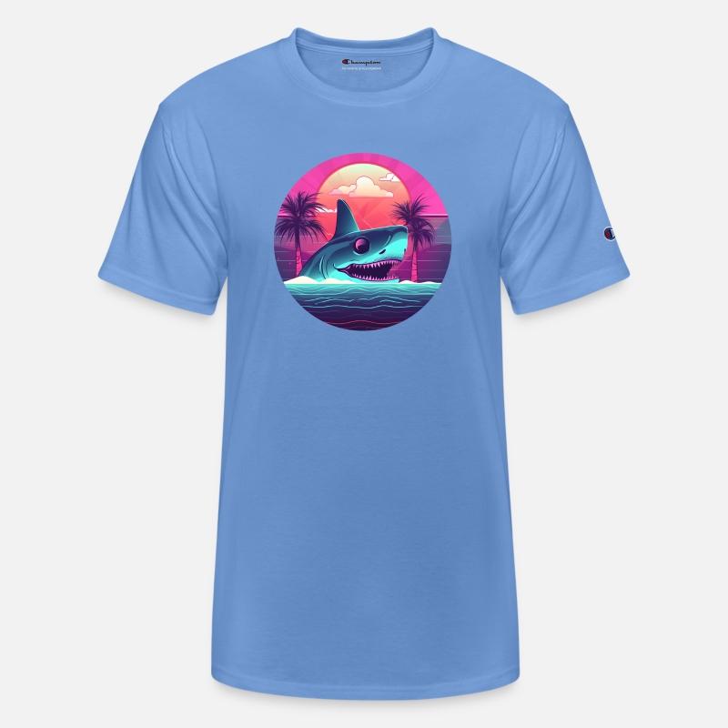 Shark Lovers Retro Style