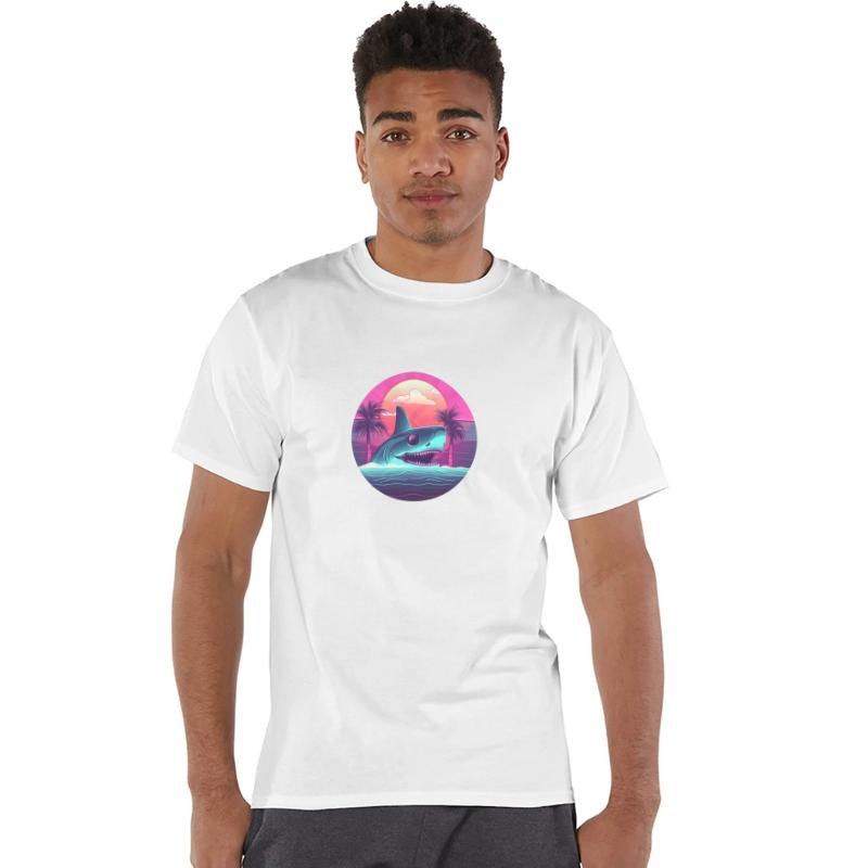 Shark Lovers Retro Style