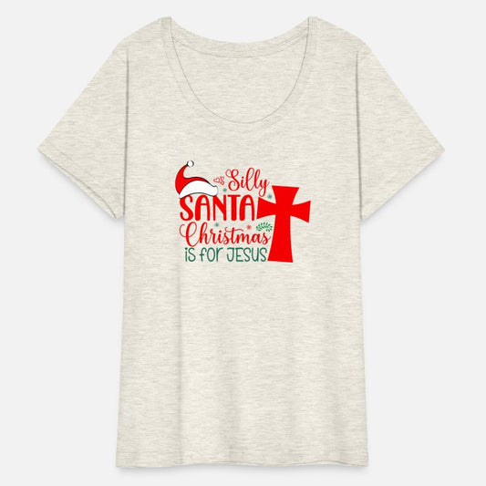 Silly Santa Christmas Is for Jesus