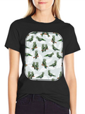 Parrot Print T-Shirt - Unique Graphic Tee