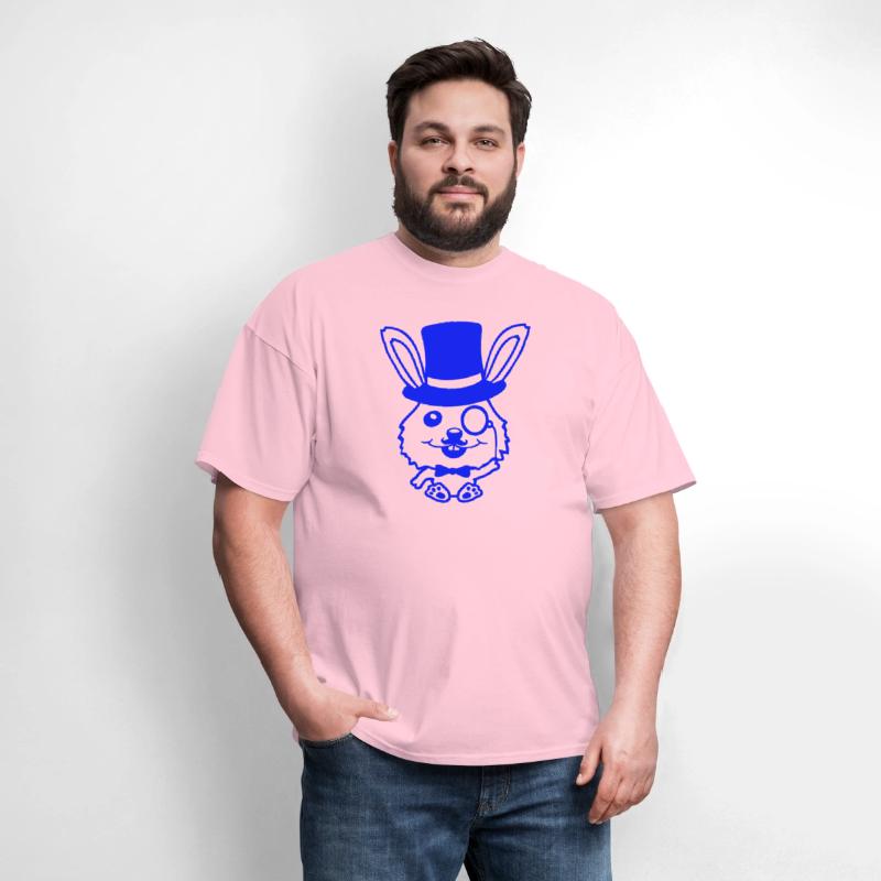 Sir Rabbit Monocle Glasses Beard Top Hat Mr. Rich