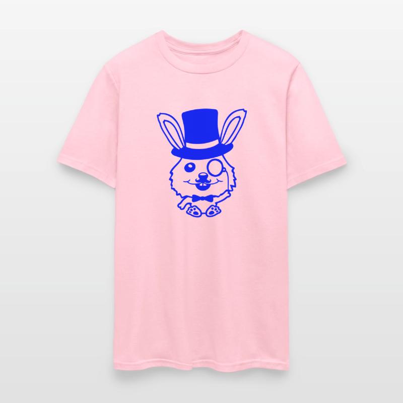 Sir Rabbit Monocle Glasses Beard Top Hat Mr. Rich