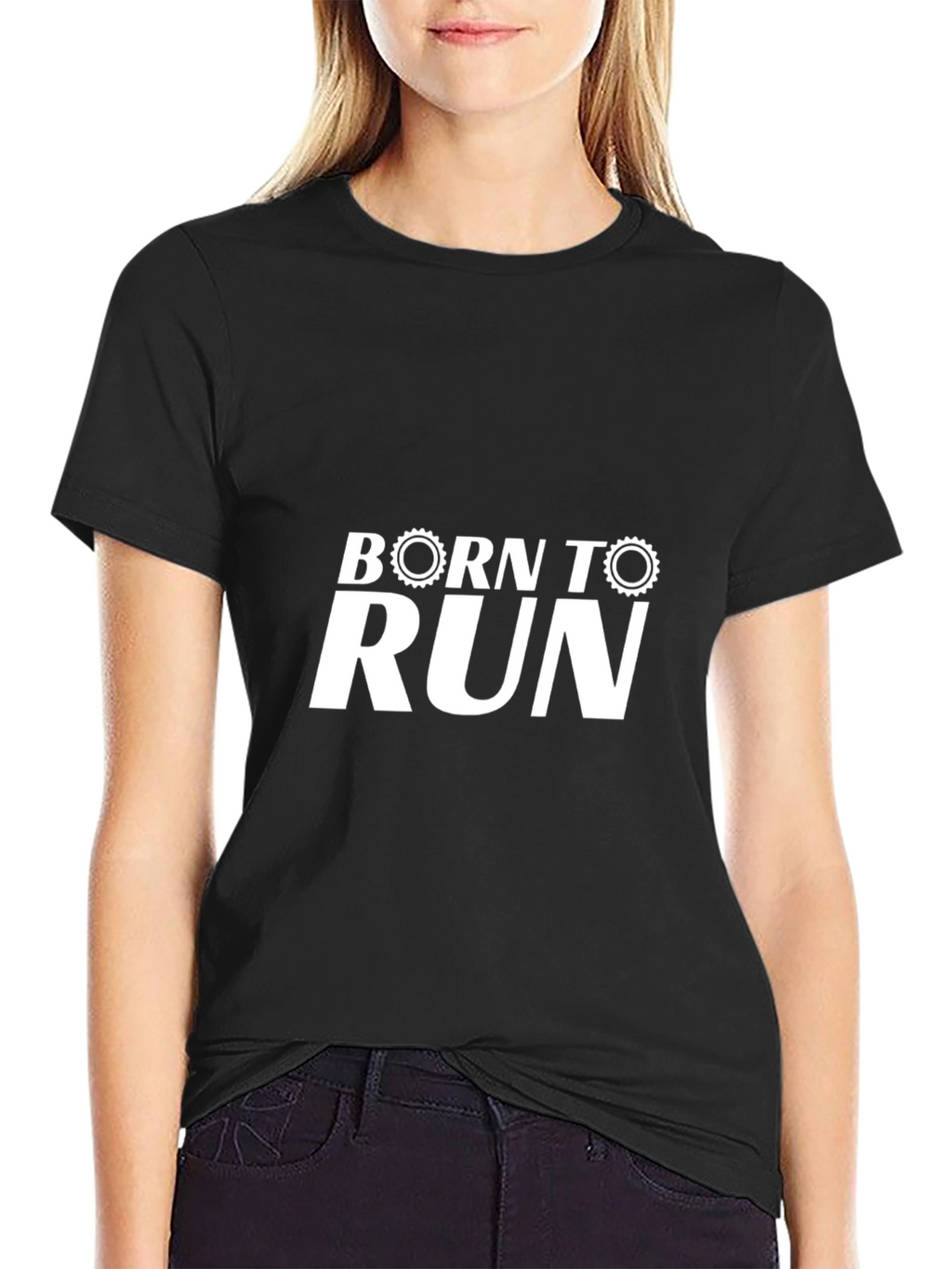 Born To Run Black T-Shirt