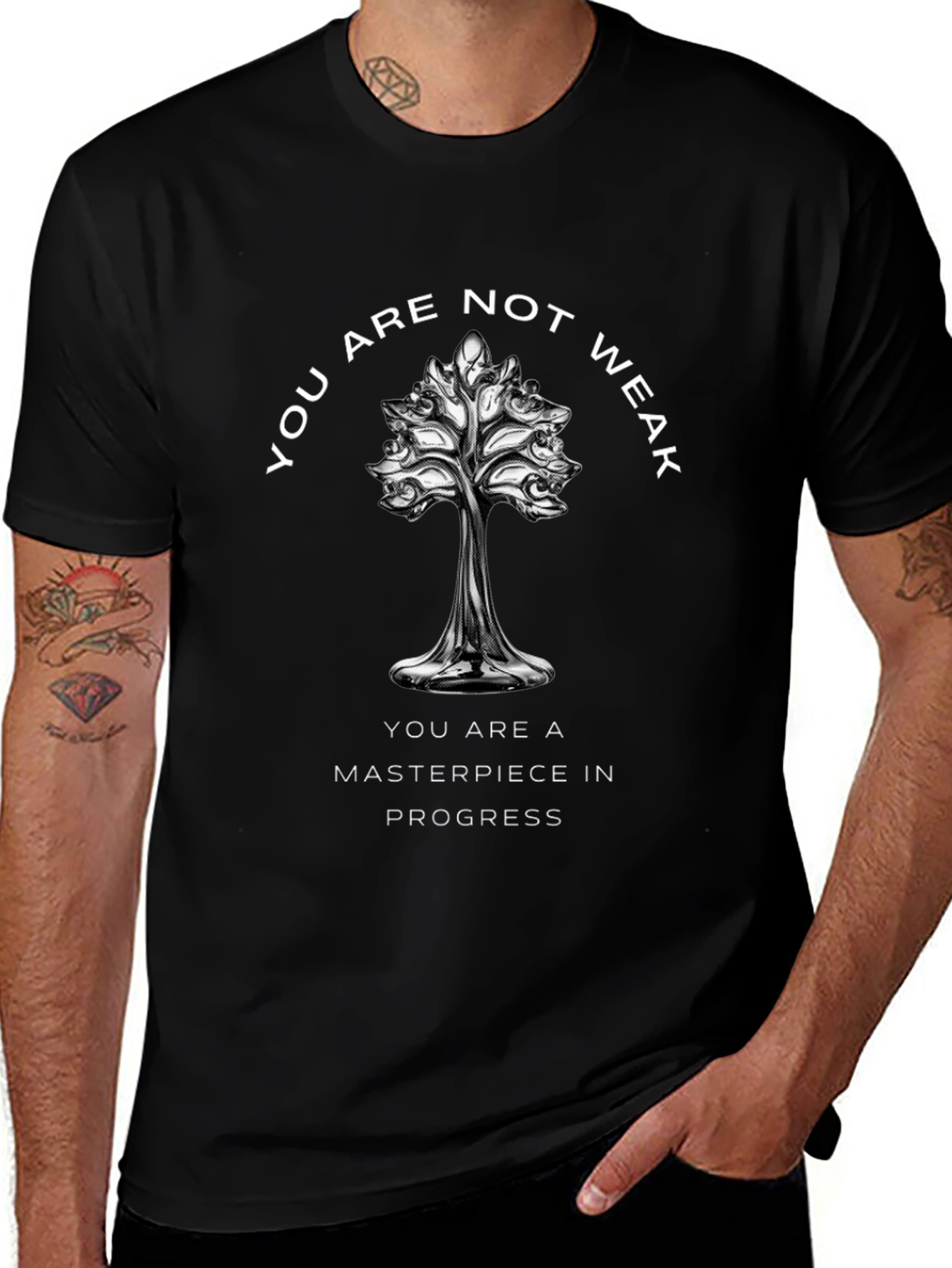 Inspirational Tee: You Are Not Weak