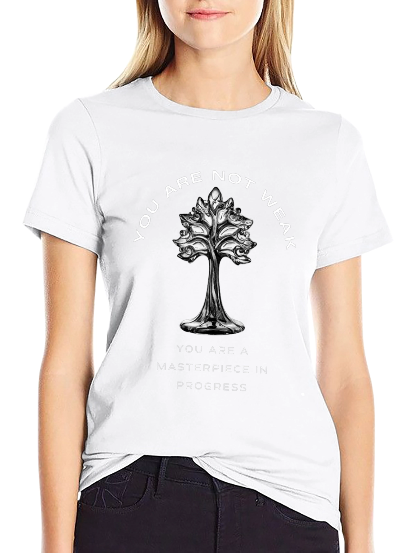 Inspirational Tee: You Are Not Weak