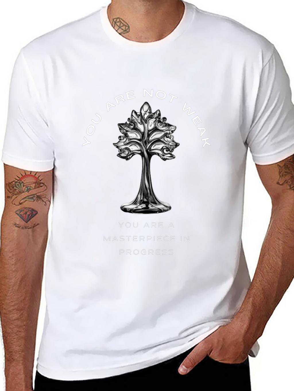Inspirational Tee: You Are Not Weak