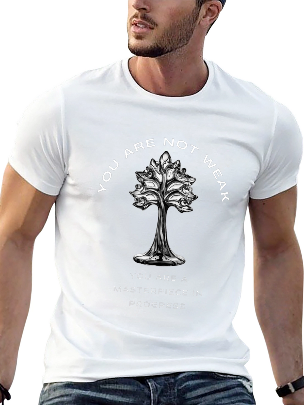 Inspirational Tee: You Are Not Weak