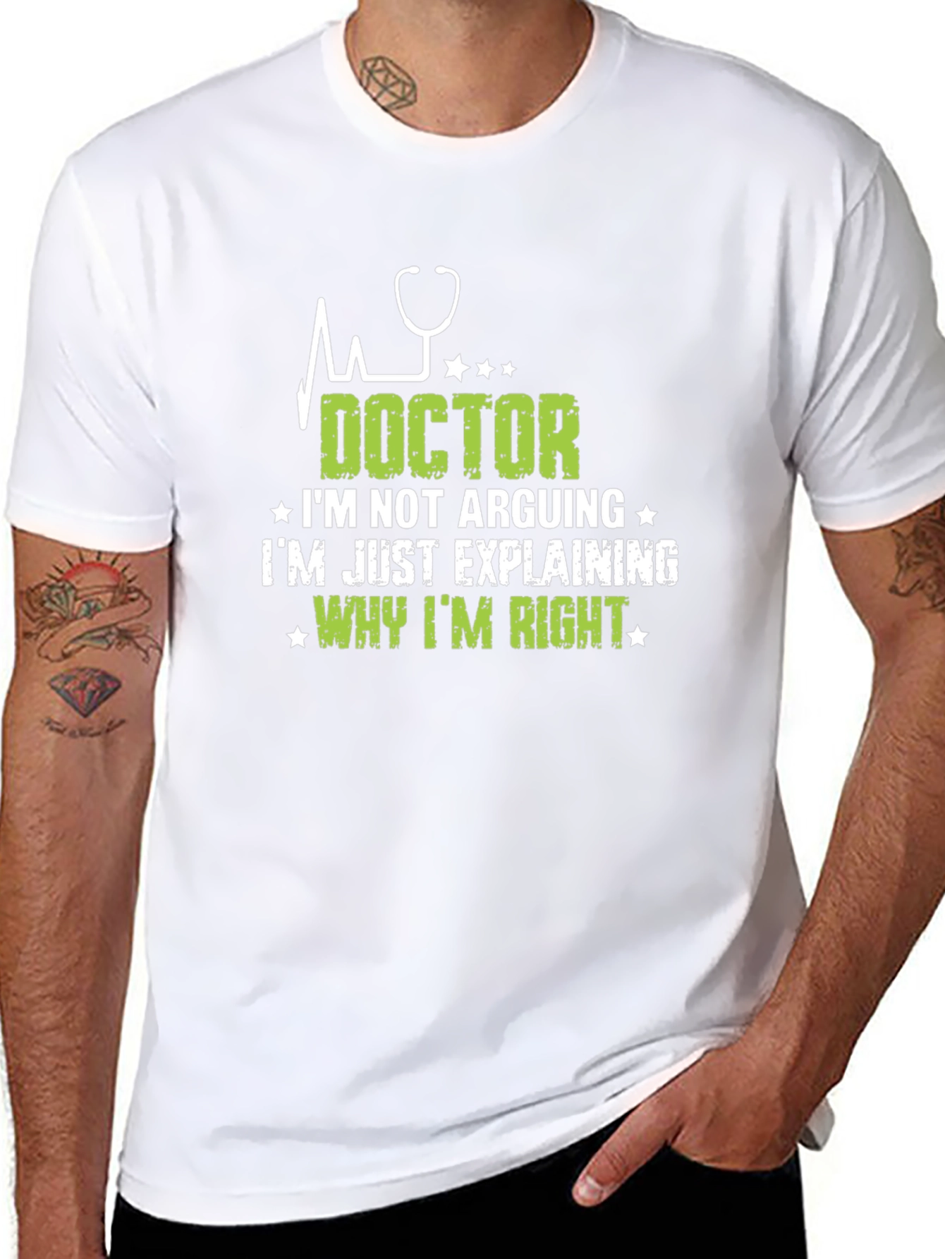 Doctor Explain T-Shirt - Funny Doctor Saying