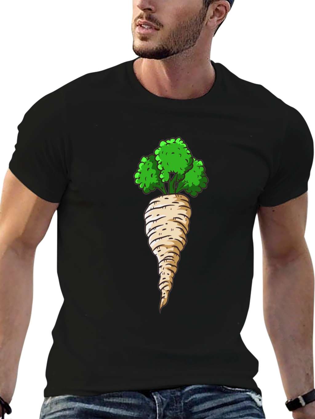 Radish Graphic Tee - Unique Foodie Fashion