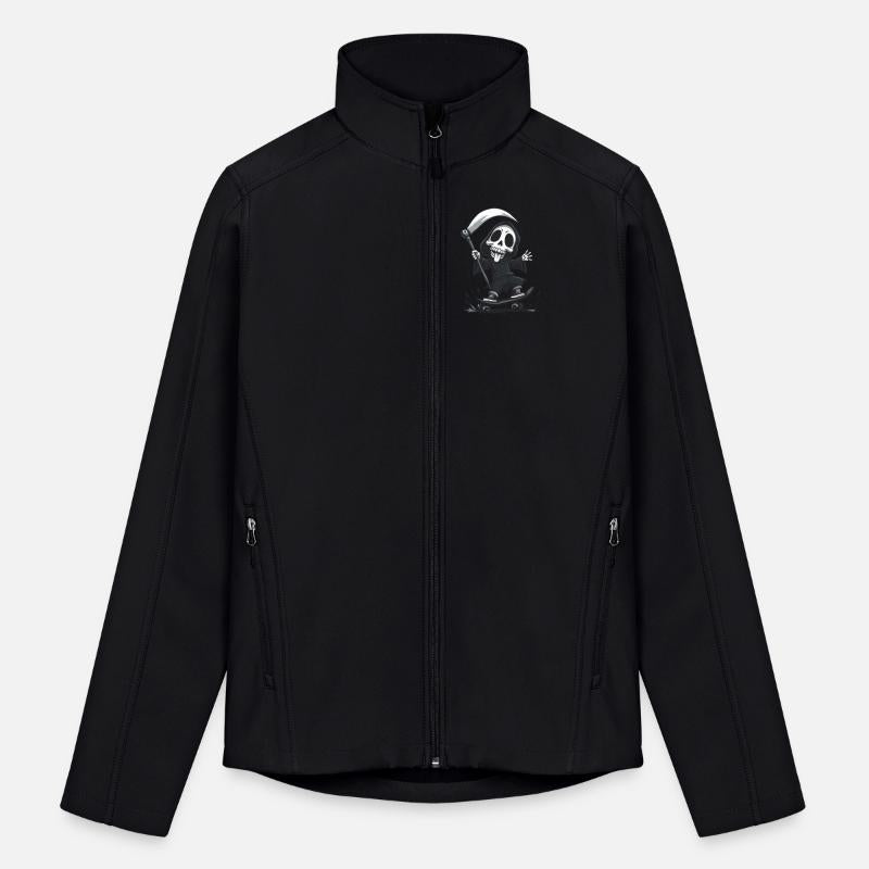 Skate or Die - Skeleton on the Skateboard