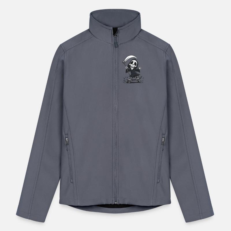 Skate or Die - Skeleton on the Skateboard