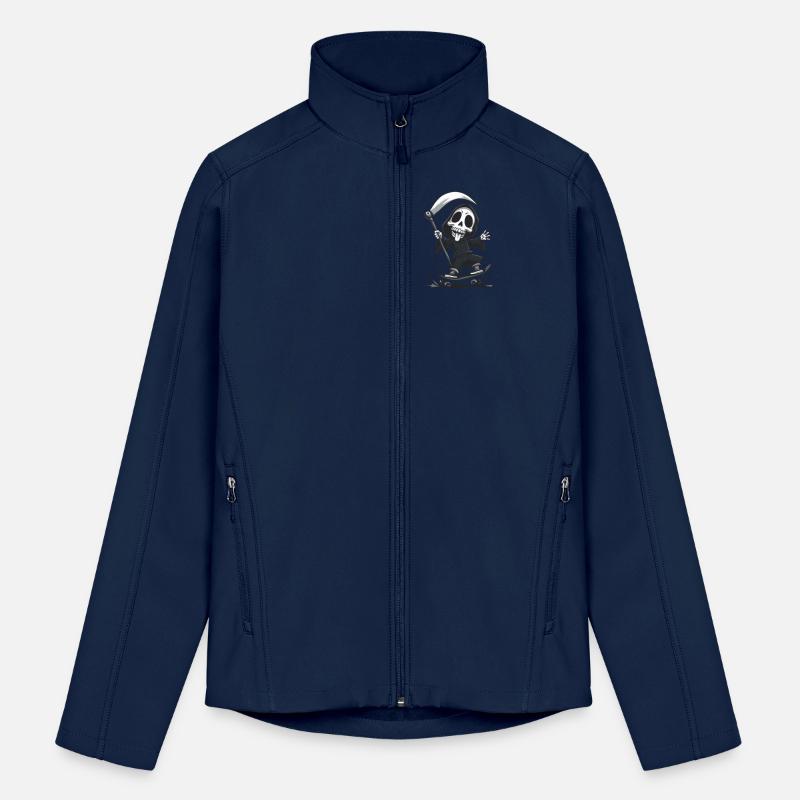 Skate or Die - Skeleton on the Skateboard