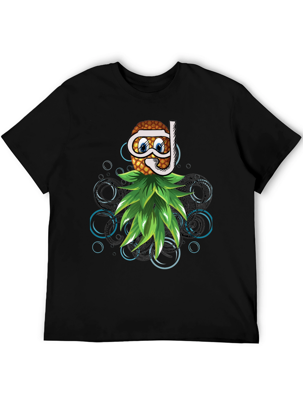 Funny Pineapple Snorkel T-Shirt