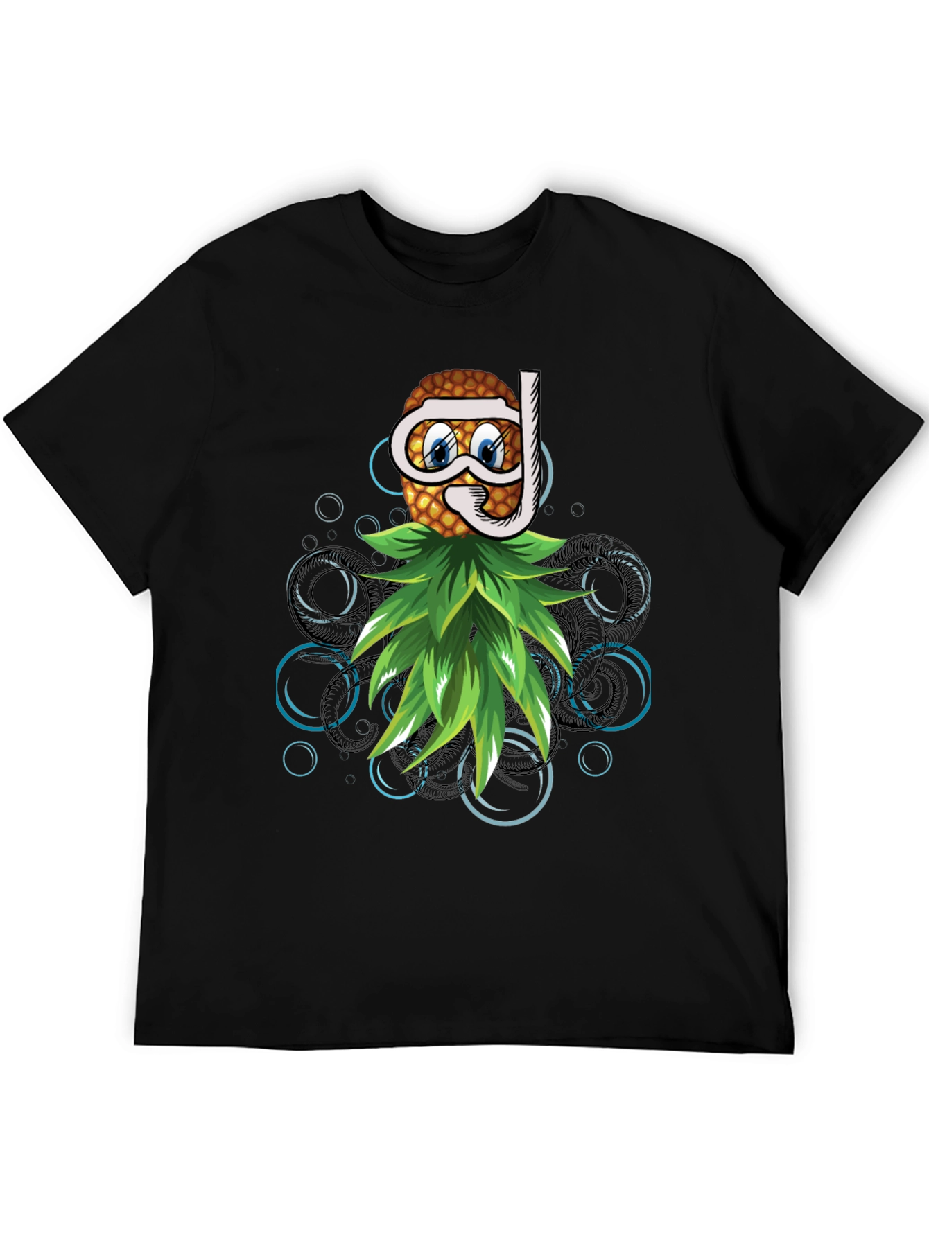 Funny Pineapple Snorkel T-Shirt